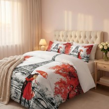 3D комплект чаршафи, от 4 части, От Париж с любов