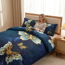 3D комплект чаршафи от 4 части, Пеперудена приказка