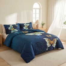 3D комплект чаршафи от 4 части, Пеперудена приказка