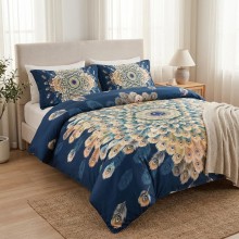 3D комплект чаршафи, от 4 части, Инди