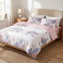 Спален комплект чаршафи,  Розов сън