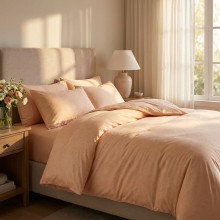 Спален комплект чаршафи - Тереза оранж