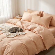 Спален комплект чаршафи - Тереза оранж