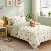 Спален комплект чаршафи за единично легло, от 4 части - Лори