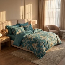 Спален комплект чаршафи, от 6 части, Блу