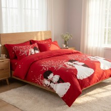 Спален комплект чаршафи, от 6 части, Блосъм