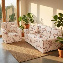 Комплект калъфи за диван и фотьойл Бела Комплект калъфи за диван и фотьойл Бела