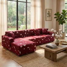 Калъф за ъглов диван Кокиче