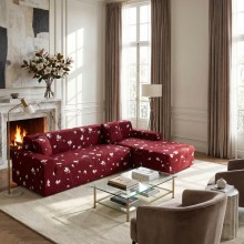 Калъф за ъглов диван Кокиче