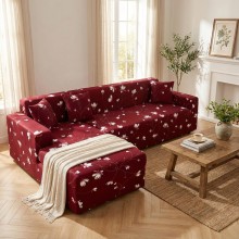 Калъф за ъглов диван Кокиче