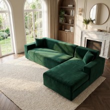 Калъф за ъглов диван Вера - Платина Калъф за ъглов диван Вера - Платина