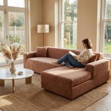 Калъф за ъглов диван Вера - Карамел