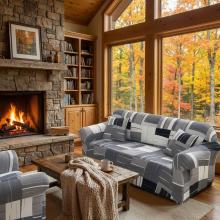 Комплект калъфи за диван и фотьойл Прима Комплект калъфи за диван и фотьойл Прима