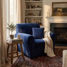 Kалъф за фотьойл Вера - Син