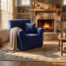 Kалъф за фотьойл Вера - Син