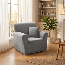 Kалъф за фотьойл Вера - Сив Kалъф за фотьойл Вера - Сив