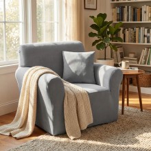 Kалъф за фотьойл Вера - Сив Kалъф за фотьойл Вера - Сив