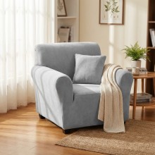 Kалъф за фотьойл Вера - Сив Kалъф за фотьойл Вера - Сив