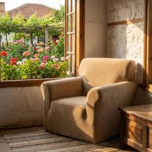 Kалъф за фотьойл Вера - Беж