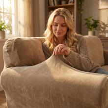 Kалъф за фотьойл Вера - Беж