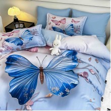 5D спален комплект чаршафи - Пеперуда, от 6 части 5D спален комплект чаршафи - Пеперуда, от 6 части