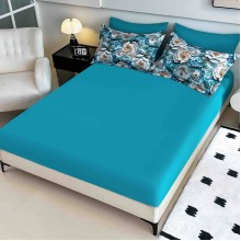 5D спален комплект чаршафи - Синева, от 6 части 5D спален комплект чаршафи - Синева, от 6 части