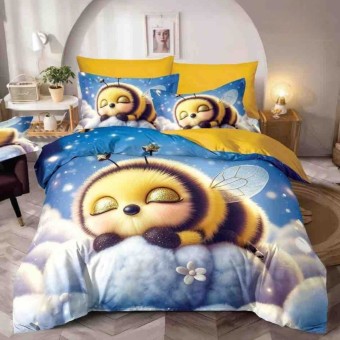 5D спален комплект чаршафи - Мая, от 6 части с ластик