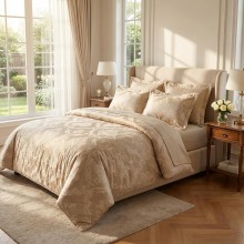 Спален комплект чаршафи с ластик от 6 части, Адамант