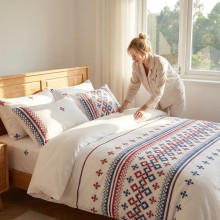 Спален комплект чаршафи - Шевица - Фони