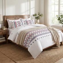 Спален комплект чаршафи - Шевица - Фони