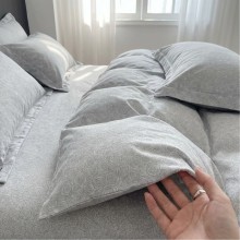 Спален комплект чаршафи, Тереза - Сив