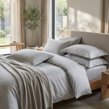 Спален комплект чаршафи, Тереза - Сив
