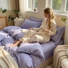 Спален комплект чаршафи, Тереза - Лила