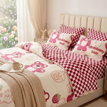 Спален комплект чаршафи, Ягодовото мече