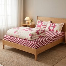 Спален комплект чаршафи, Ягодовото мече