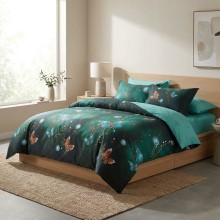 Спален комплект чаршафи, Водна градина