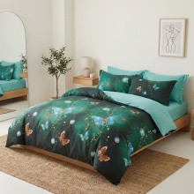 Спален комплект чаршафи, Водна градина