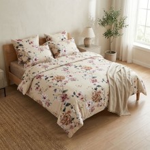 Спален комплект чаршафи - Цветна шир
