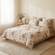 Спален комплект чаршафи - Цветна шир