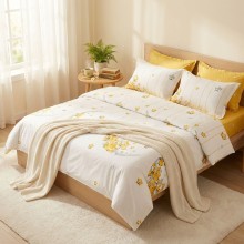 Спален комплект чаршафи, Златна нощ