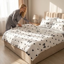 Спален комплект чаршафи, Тайди