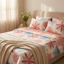 Спален комплект чаршафи, Райска градина