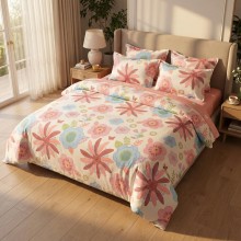 Спален комплект чаршафи, Райска градина