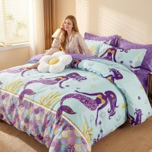 Спален комплект чаршафи от 6 части, Русалка Спален комплект чаршафи от 6 части, Русалка