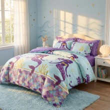 Спален комплект чаршафи от 6 части, Русалка Спален комплект чаршафи от 6 части, Русалка