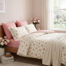 Спален комплект чаршафи от 6 части, Рая Спален комплект чаршафи от 6 части, Рая