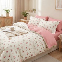 Спален комплект чаршафи от 6 части, Рая Спален комплект чаршафи от 6 части, Рая