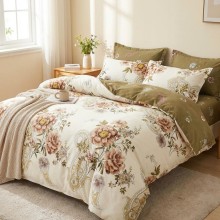 Спален комплект чаршафи с ластик от 6 части, Кони