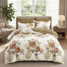 Спален комплект чаршафи с ластик от 6 части, Кони