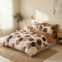 Спален комплект чаршафи с ластик от 6 части, Крос